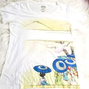 Japanese/Umbrella T-shirt M.